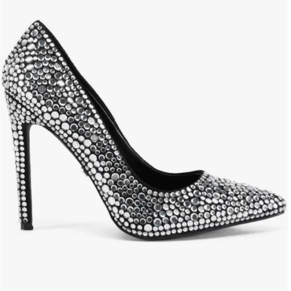Rhinestone Pumps